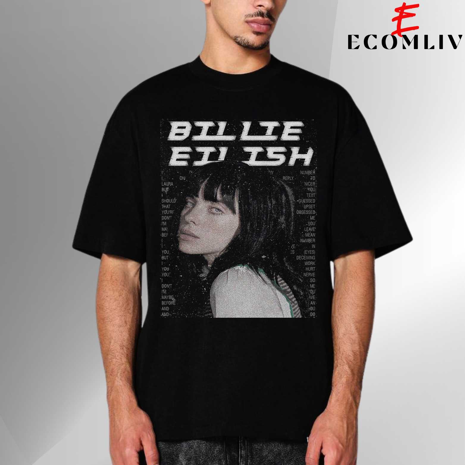 Billie Eilish Retro Shirt, Unisex T-Shirt